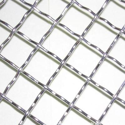 China Durable Braided Stainless Steel Mesh Pit Crimped Screen Fabricating Crimped Wire Mesh Stainless Steel Wire Mesh for sale