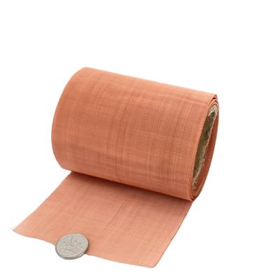 China 60 80 100 200 300 Ultra Fine Copper Mesh/EMI/RFI/EMC /MRI Wear-Resisting Shielding Mesh for sale