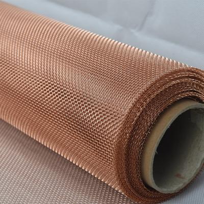 China Plain Weave 80 200 300 Mesh Copper Wire Mesh For Filter Element Media for sale