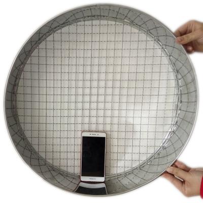 China Shell Filter Round Stainless Steel Wire Mesh Filter Sieve Standard Iron Woven Wire Woven Test Sieve Laboratory Test Sieve for sale