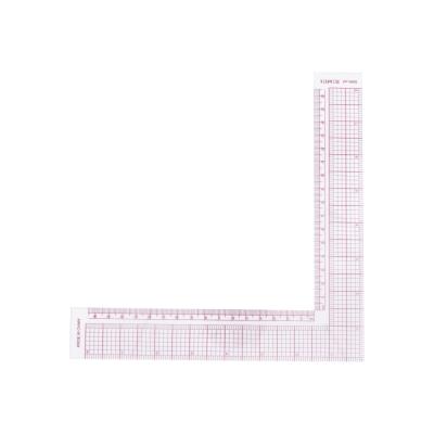 China Hotels Right Angle Ruler 5808 Scale Garment Ruler Angle Clothing Code l-type Internal Ruler for sale