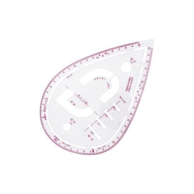 China Multifunctional Hotels 6403 Sleeve Cage Ruler Knob Setting Ruler Pocket Proofing Collar Finding Ruler for sale