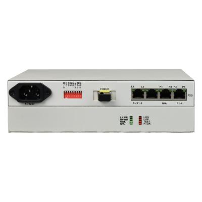 China Telecom fxo fxs managed phone PCM4 IP PBX PCM multiplexer over fiber optic multiplexer for sale