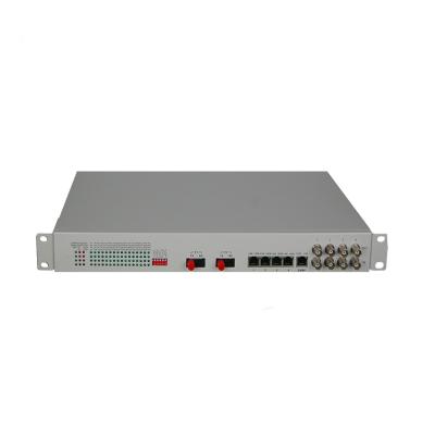 China FTTP Manufacturing 64 Channel FXS / FXO Optical Voice Over Fiber Multiplexer PCM for sale