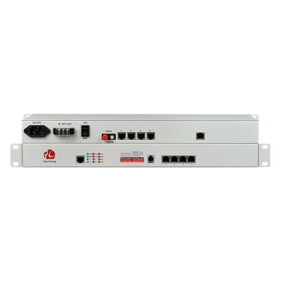 China PDH Mux 4E1 communication with 1+1 fiber support over fiber multiplexer for sale