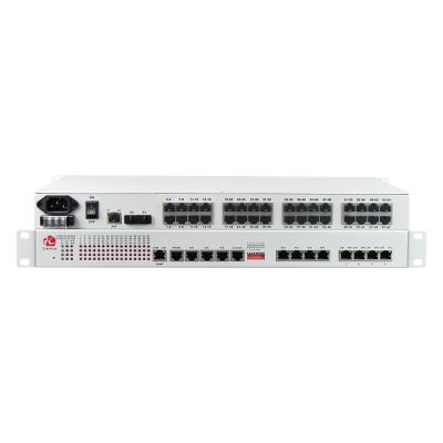 China 64E1 PDH Communication Multiplexer With SNMP Management In Fiber Optic Equipment for sale