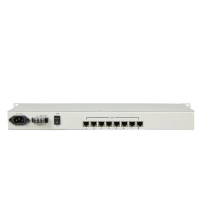 China Channel 1 Point To Point Ethernet Converter 1~8 E1 Interface 8E1-1FE Interface for sale