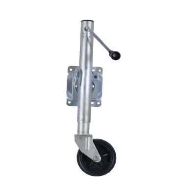 China Swivel 1000lbs Side Swing Up Trailer Jack With Galvanized Wheel Pulley With Handle Bolton Side Swinging Trailer Tongue Jack for sale