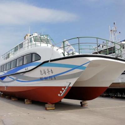 China Catamaran Yacht Cruiser Passenger Boat Cruiser Fiberglass Boats Cruiser Boats for sale