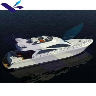 China Sports Yacht 45ft (13.95m) Fiberglass Sport Yacht Made in China Speed ​​Boat Jet Boat Fishing Boat Fiberglass Yacht for sale