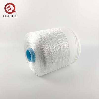 China Low Shrinkage AA Grade Bonded Yarn FDY Top Quality Polyester Sewing Thread With Dyeing Spool 1.5kg/spool for sale