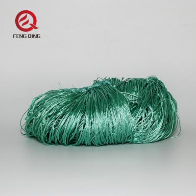 China Low Shrinkage 100% Polyester Material And Dyed Knitting Pattern Webbing Yarn 210D/16 Yarn for sale