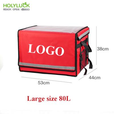 China High quality GREAT food HOLYLUCK food delivery bag motorcycle thermal delivery bag delivery tote bag for sale