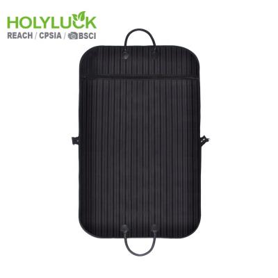 China Customized Eco Friendly Eco Friendly Wedding Dress Garment Bag Black Storage Bag For Online Clothing Rental Business for sale