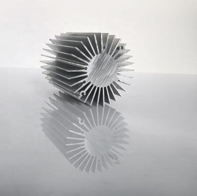 China Modern Chinese manufacturers supply high quality extruded aluminum sunflower/round radiator/radiator for sale