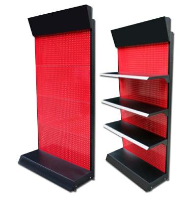 China Heavy Duty Supermarket Display Stand And Heavy Duty Retail Metal Rack Gondola Expositor for sale