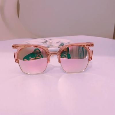 China Fashion Sunglasses 2022 New Fashion Cat Eye Spot Polarized Shades 2021 Vintage Shades Men Women Metal Sun Glasses UV400 Sunglasses for sale