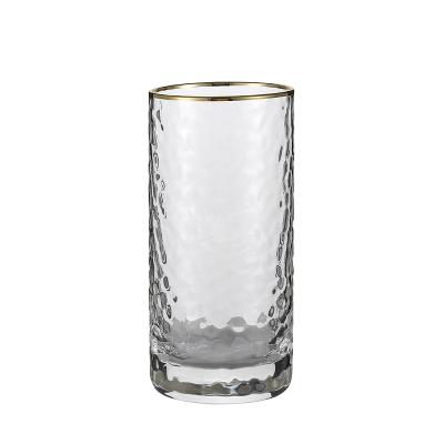 China Sustainable Set of 6 with High Heavy Low Ball Glassesware Drinkware Set for Cocktail Juice Beer for sale