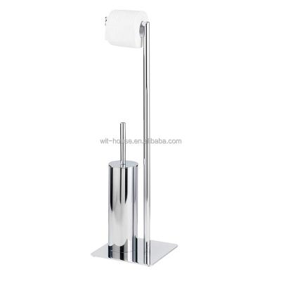 China Sustainable Shower Room Standing Toilet Brush Holder And Toilet Brush Holder for sale