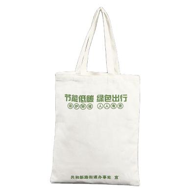 China Organic Reusable Canvas Tote Shopping Bags Cotton Canvas Tote Bag Wholesale Eco-Friendly Plain Cotton for sale