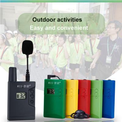 China Professional Wireless UHF Tour Guide System for Tourism and Museum WUS938U for sale