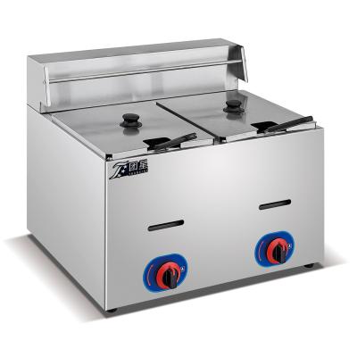 China Hotels Commercial China Fryer Machine Table Top Gas Chicken Fryer for sale