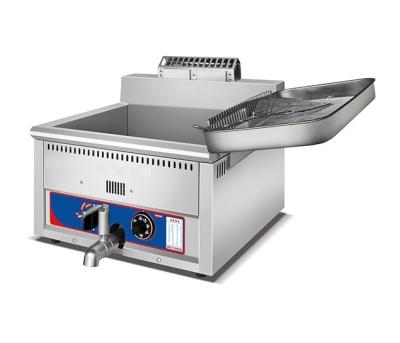 China Industrial Plantain Chip Fryer Prices Hotel Gas Fryer for Chip Fryer for sale