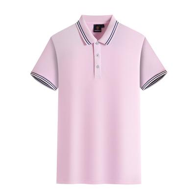 China Anti-Wrinkle China Supplier Custom Logo OEM V-Neck Polo T Shirts For Men for sale