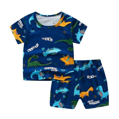 China Fashion\Comfortable\Durable Baby Boy Clothes Kids Short Sleeve Set Custom Cotton Kids T-shirts Suit for sale