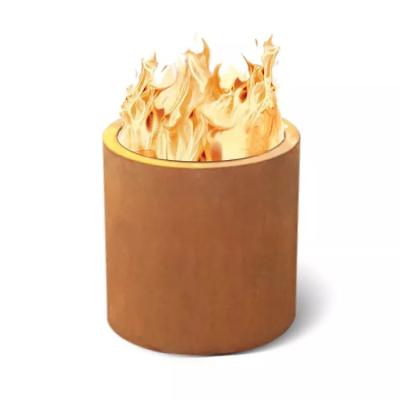 China Het openlucht het Kamperen Fornuis van Brandpit corten steel wood burning voor het Koken en Verwarmer Te koop