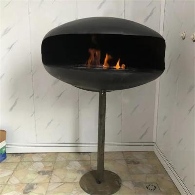 China Freestanding Bio Ethanol Stove Ethanol Alcohol Burning Bioethanol Fireplace for sale