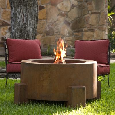 China De openluchtbrand Pit Corten Steel Fire Table van het Verwarmer Multifunctionele Ronde Metaal Te koop