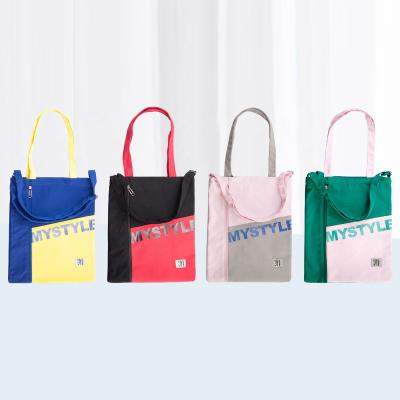 China UWELD Waterproof Shoulder Work Travel Book Handbag Cross - Midbody Zipper Bag Canvas Women's Tote Bags for sale