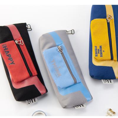 China School Pen Bag Pencil Pouch Fabric Pencil Case UWELD T/C Case or Cosmetic Bag for Teenagers for sale