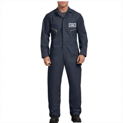 China OEM ODM Polyester Coverall Workwear Anti-Static Uniform Coverall & Cotton Twill For Men for sale