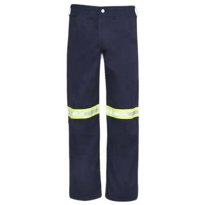 China Hot Sale 100%Cotton Twill Anti-wrinkle Navy Blue Safety Work Pants Custom Cargo Work Pants For Men for sale