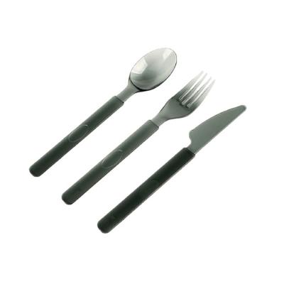 China Food Packaging High Quality Thickened Knives, Forks and Spoons American Disposable Plastic Cutlery Plastic Cutlery Set for sale