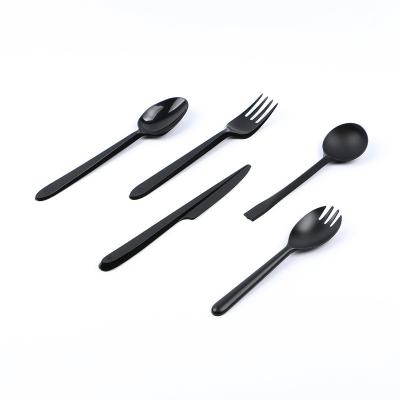 China Food Packaging High Quality Home Takeaway Food Grade PS Disposable Cutlery Set Knife Fork Spoon for sale