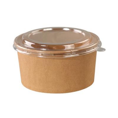 China Food Kraft paper rice bowl biodegradable disposable rice bowl food container for sale