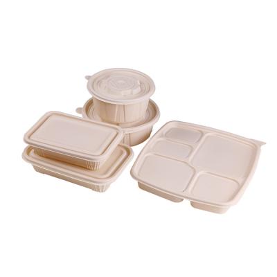 China Food Plastic Disposable Cup And Plate Cutlery Degradable Lunch Box for sale