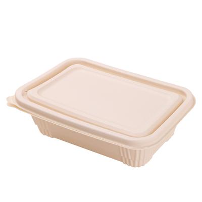 China Food Hot Sale Biodegradable Disposable Corn Starch Food Containers for sale