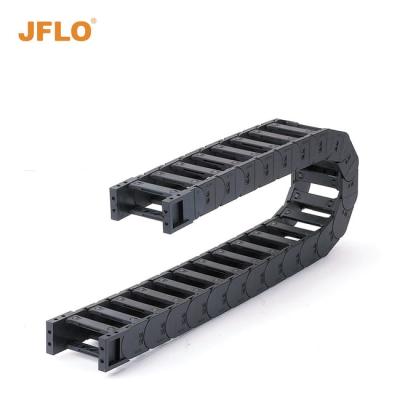 China Industrial open on both side power chain, (jflo series N25 bridge type cable chain) for sale