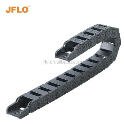 China Plastic Drag Chain JFLO JN Series Machine Towing Cable Anchor Chain Carrier for sale