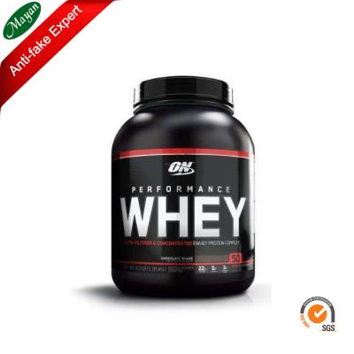 China Whey Protein Waterproof Wholesale Private Label Self Adhesive Sticker for sale