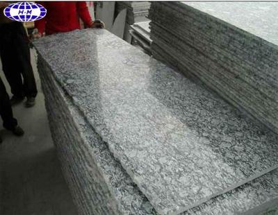 China China Modern Natural Spray White Granite Tile For Flooring for sale