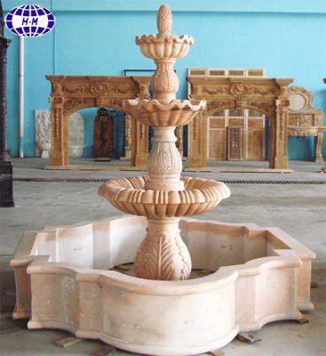 China Modern Modern Natural Stone Marble Garden Fountain For Sale for sale