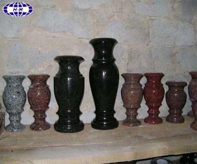 China modern popular chinese cheap granite vase for tombstone for sale