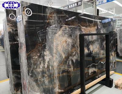 China Beautiful Modern Popular Chinese Misty Marble Black for sale