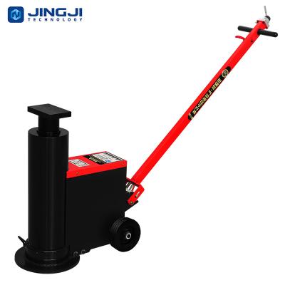 China Application Powerful Aluminum Hydraulic 80 Ton Car Floor Air Jack Automatic For Heavy Vehicles for sale