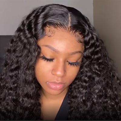 China Brazilian Human Hair Wigs Silky Straight Curly Curly Density Human Hair Wigs 150% 180% Stands In Accord From Naira To Inches for sale